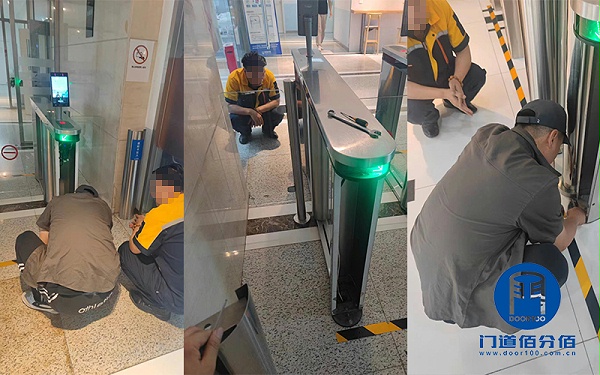 案例丨維修寶盾擺式速通門(mén)基座晃動(dòng)故障