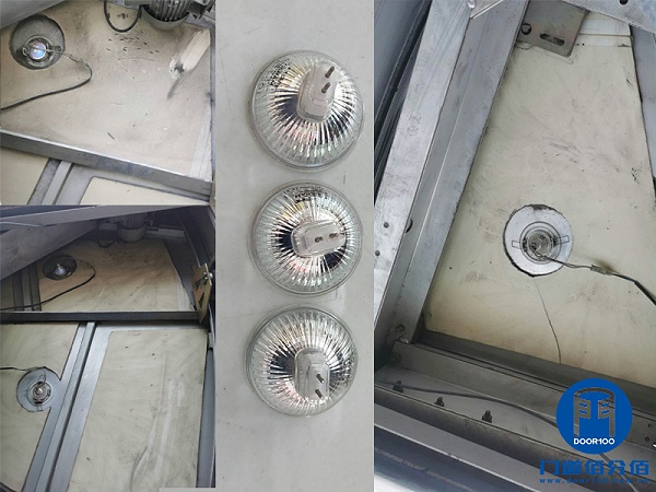 北京高樓大廈電動旋轉(zhuǎn)門定期保養(yǎng)與配件維修更換服務(wù)之天花燈維修更換