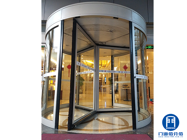 山東賓館凱必盛自動三翼旋轉(zhuǎn)門升級服務