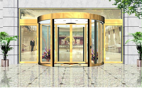 詳解旋轉兩翼自動門組成，日常維護使用注意事項