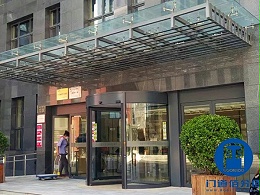 文化館寶盾自動(dòng)三翼旋轉(zhuǎn)門巡檢