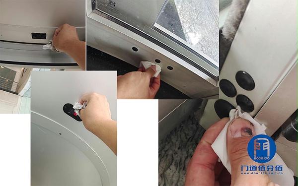 經(jīng)典案例丨江蘇交通銀行保養(yǎng)自動旋轉(zhuǎn)門紀實