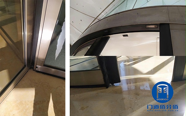 中國婦女活動(dòng)中心旋轉(zhuǎn)門保養(yǎng)過程實(shí)錄