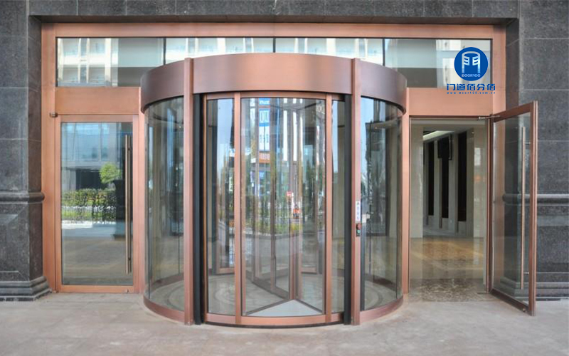 旋轉門及地彈門、固定隔斷安裝現場技術要求