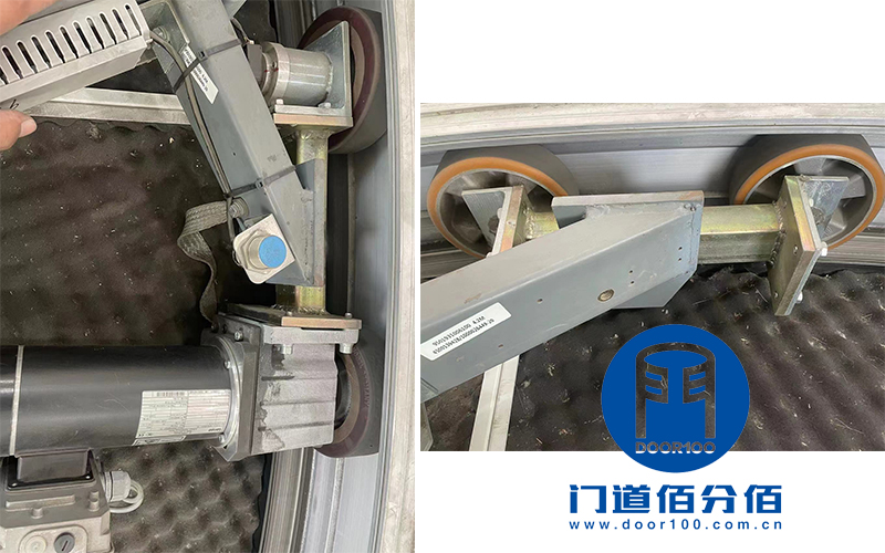 冬季多瑪自動(dòng)旋轉(zhuǎn)門保養(yǎng)過程實(shí)錄