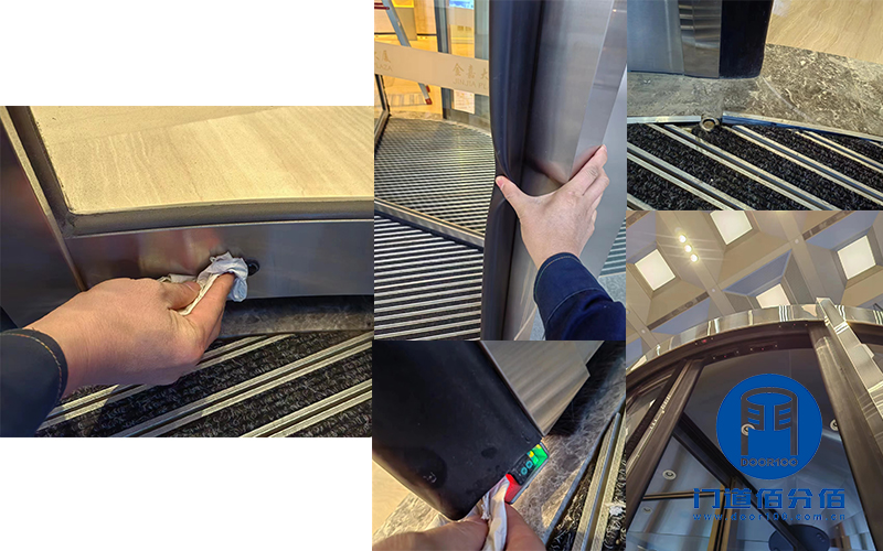 維保項目之OBE電動三翼旋轉門保養(yǎng)服務