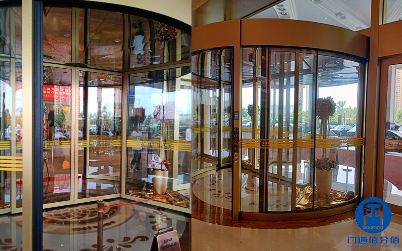 自動(dòng)兩翼旋轉(zhuǎn)門(mén)足部安全升級(jí)方案