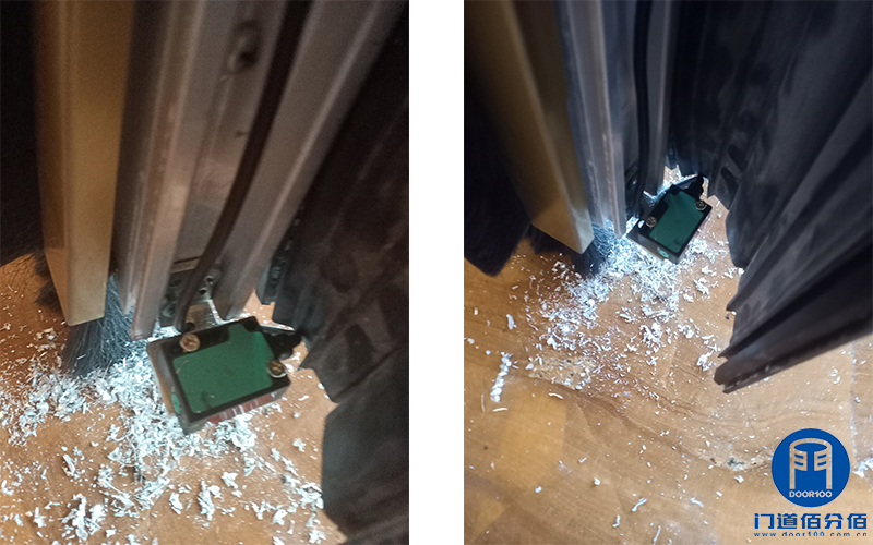 自動(dòng)兩翼旋轉(zhuǎn)門(mén)足部安全升級(jí)配件安裝