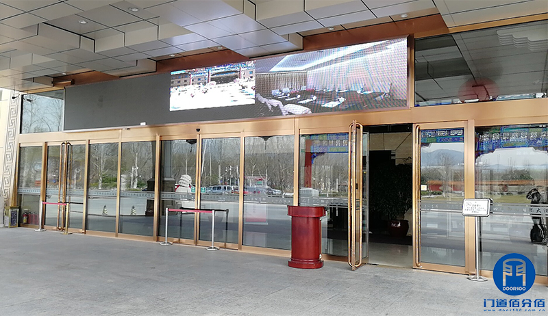 北京某酒店松下自動(dòng)平滑門配件升級(jí)服務(wù)